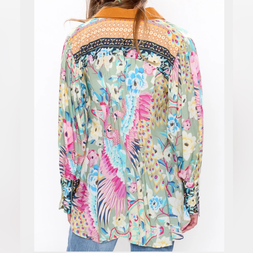 Aratta Multicolor Patterned Blouse - image 3